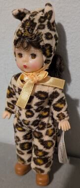 Vtg Madame Alexander McDonald's Happy Meal Doll Halloween Leopard Costume w/ Tag